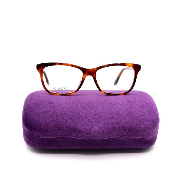 NEW GUCCI GG0731O 002 HAVANA AUTHENTIC EYEGLASSES FRAME - Picture 4 of 12